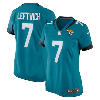 womens-nike-byron-leftwich-teal-jacksonville-jaguars-retire